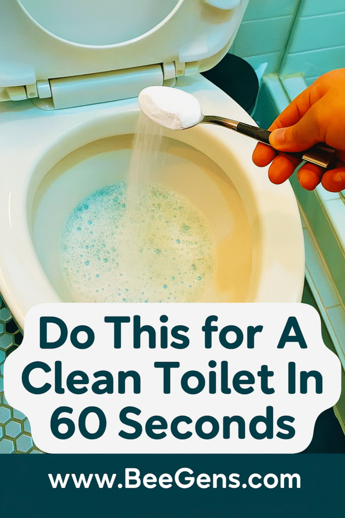 60 second toilet cleaning hack – Grandma’s No-Scrub Secret Trick