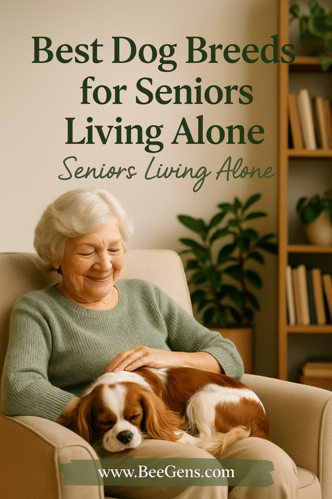 The Best Dog Breeds for Seniors Living Alone