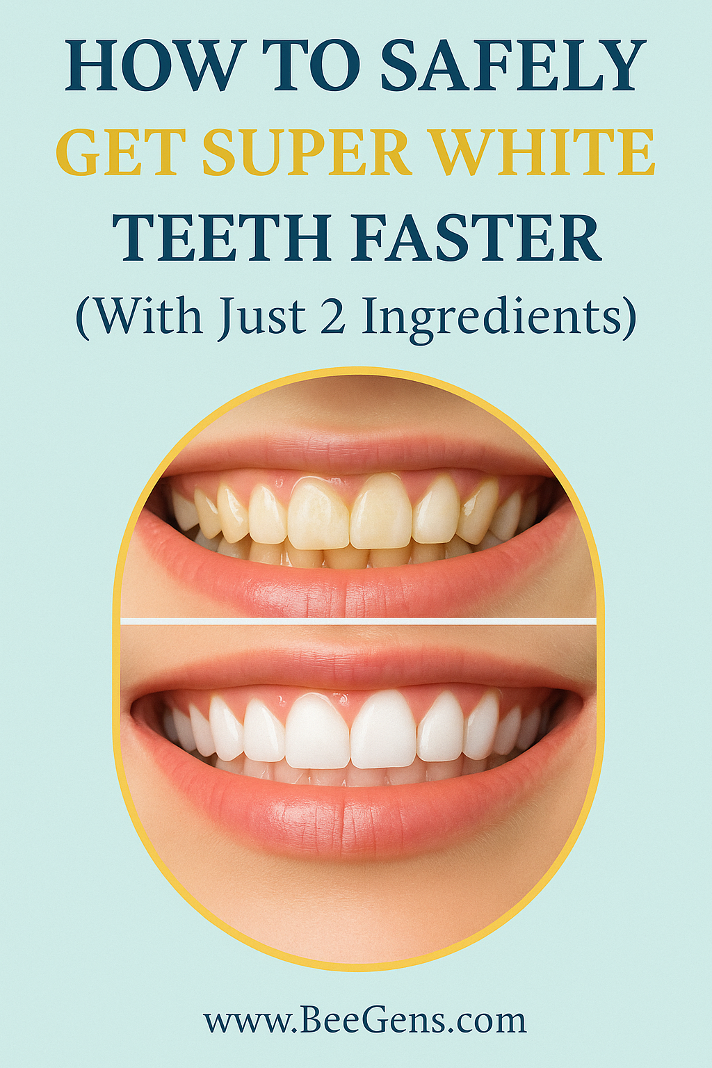 🦷 How to Whiten Your Teeth at Home Safely with Just Two Ingredients – Grandma’s Trusted Remedy